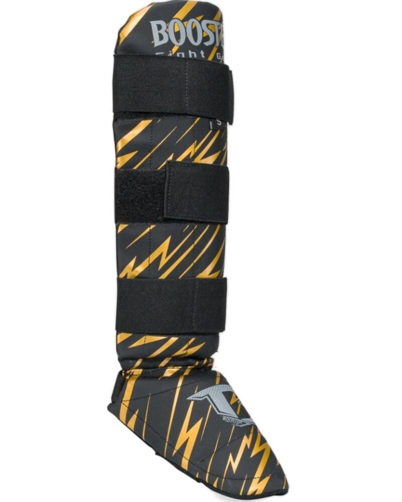 Booster Booster Kids Shinguards Combat Series 1 SG Black Gold