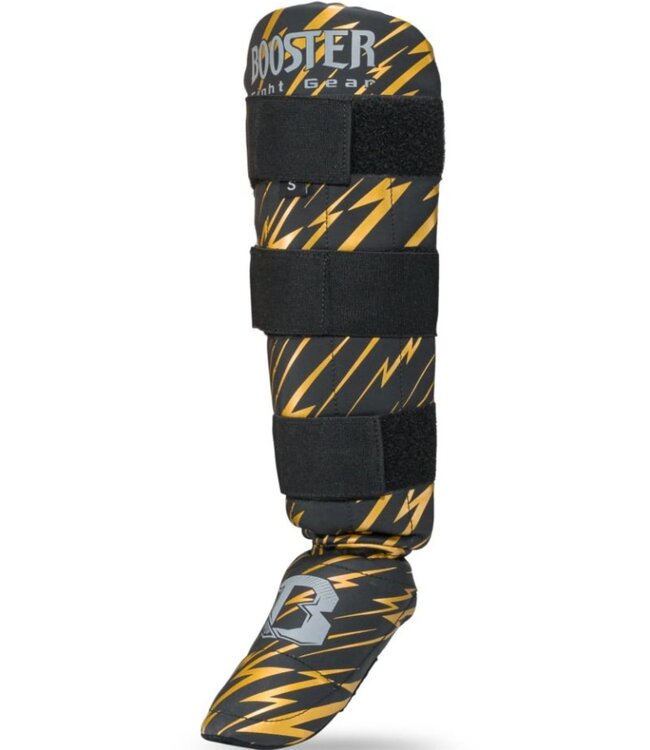 Booster Kids Shinguards Combat Series 1 SG Black Gold