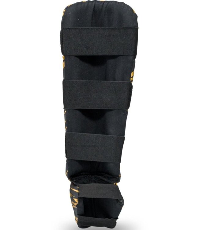 Booster Kinder Schienbeinschoner Combat Series 1 SG Schwarz Gold