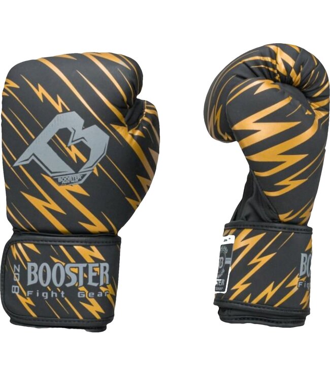 Booster Fightgear Youth Combat Series 1 Boxhandschuhe Schwarz Gold