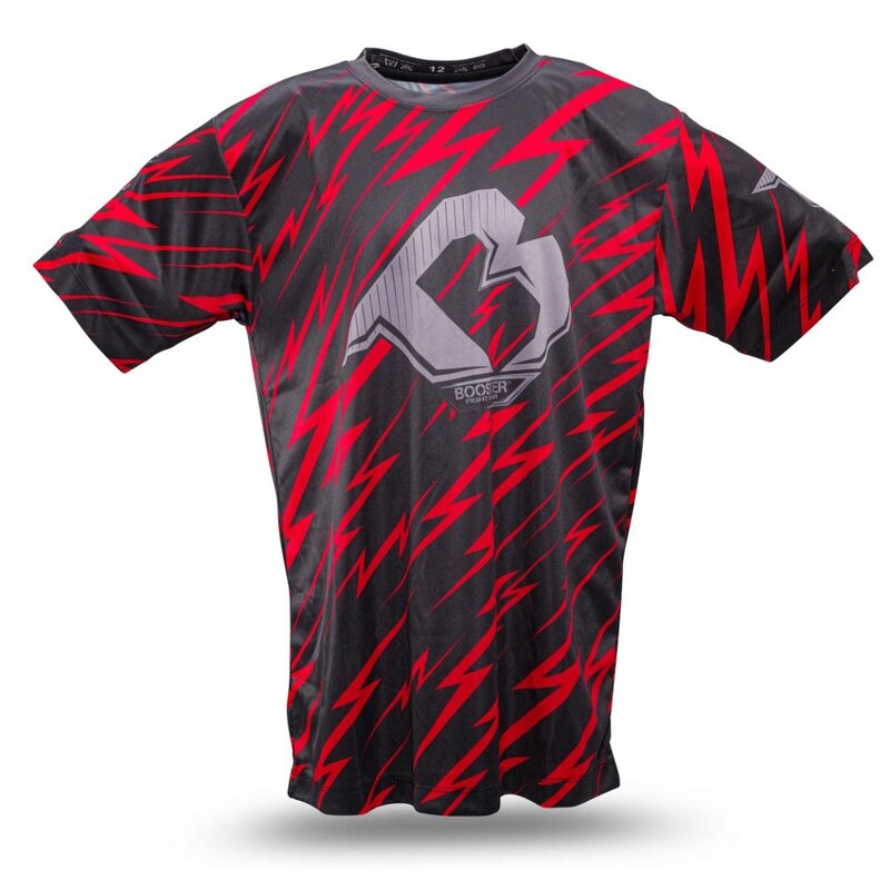 Booster Booster Kids Dry Fit T-Shirt Combat Series 2 Black Red