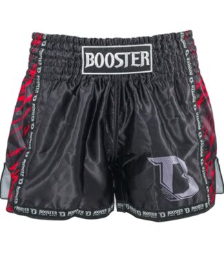 Booster Booster Kids Muay Thai Shorts Combat Series 2 Zwart Rood