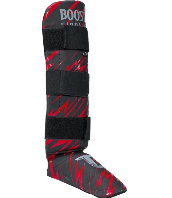 Booster Booster Kids Scheenbeschermers Combat Series 2 SG Zwart Rood