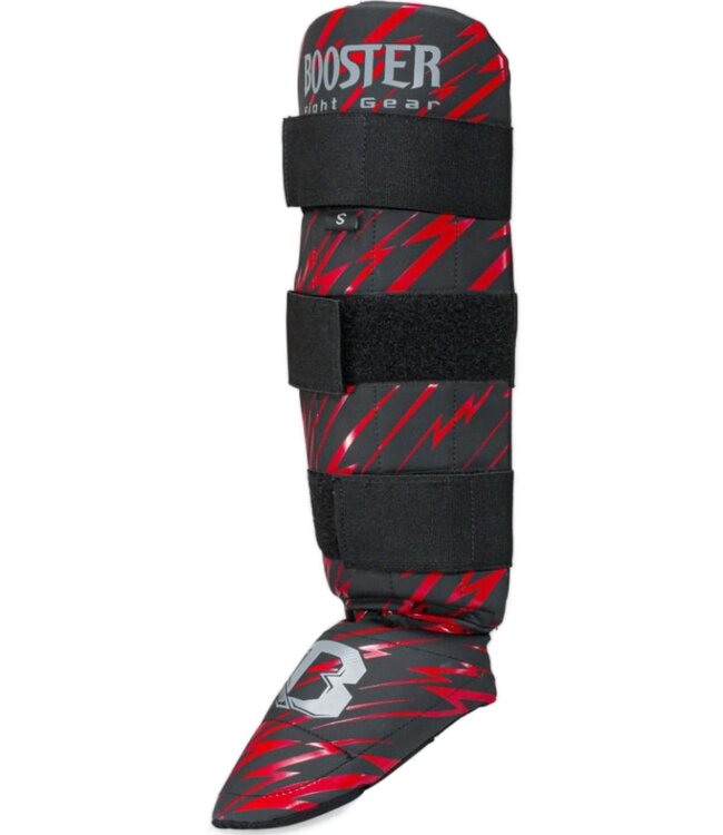 Booster Kids Shinguards Combat Series 2 SG Black Red