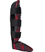 Booster Kinder Schienbeinschoner Combat Series 2 SG Schwarz Rot