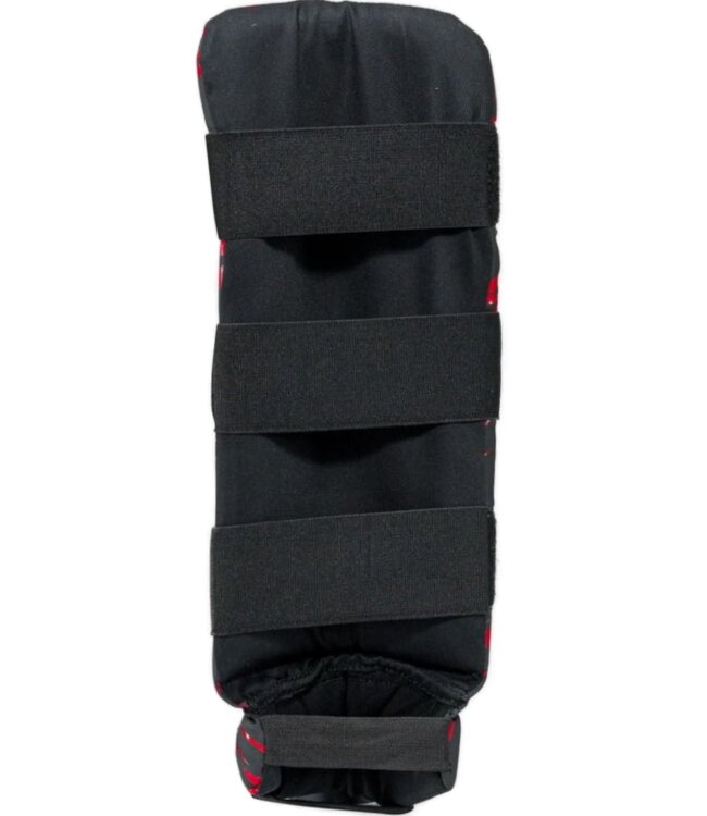 Booster Kids Scheenbeschermers Combat Series 2 SG Zwart Rood