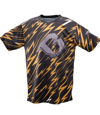 Booster Booster Kinder Dry Fit T-Shirt Combat Series 1 Schwarz Gold