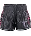 Booster Kinder Muay Thai Shorts Combat Series 3 Schwarz Pink