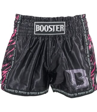 Booster Fightgear Booster Kids Muay Thai Shorts Combat Series 3 Black Pink