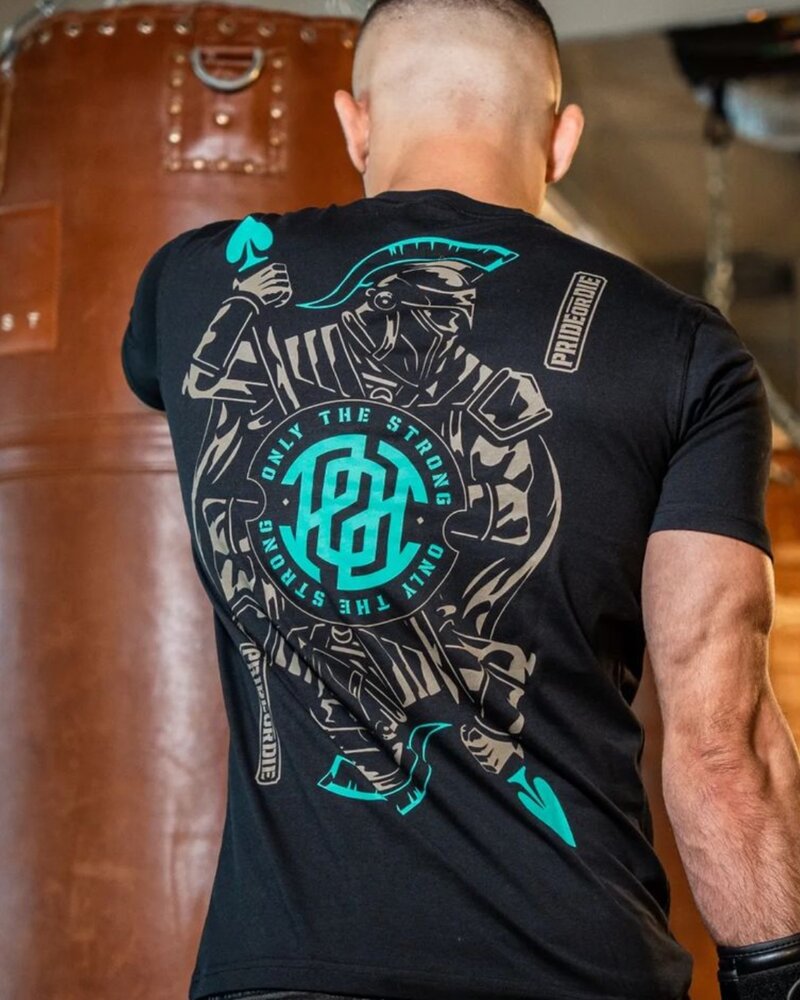 Pride or Die PRIDE or Die Katoenen T-shirt Only the Strong V.2 Zwart
