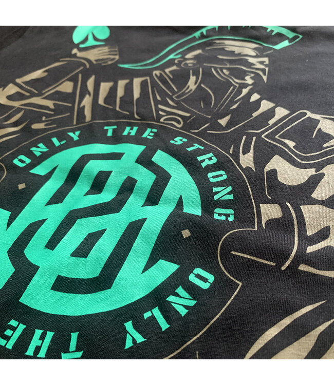 PRIDE or Die T-Shirt "Only the Strong“ V.2 Baumwolle Schwarz