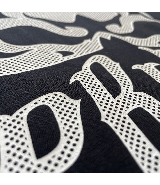 Pride or Die T-shirt Reckless V.2 Zwart Wit PoD