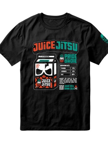 Pride or Die PRIDE or DieE T-shirt JUICE JITSU Zwart