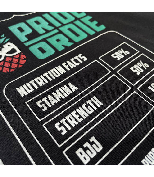 PRIDEorDiE T-shirt "JUICE JITSU" Black