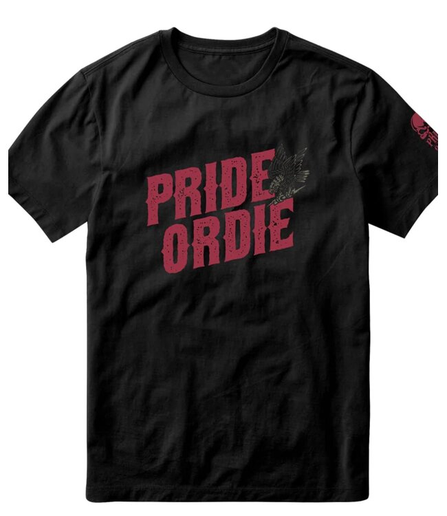 PRIDEorDiE T-shirt PREY ON THE STRONG Black