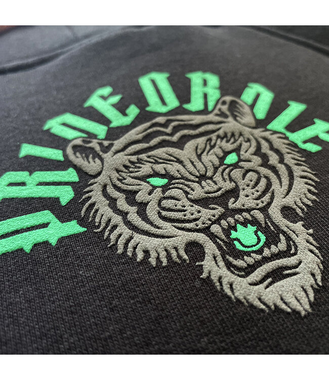 PRiDEorDiE "Tiger Thai Boxing" Hoody sweater Black Green