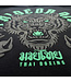 Pride or Die PRiDEorDiE "Tiger Thai Boxing" Hoody sweater Black Green