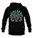 PRiDEorDiE PRiDEorDiE "Tiger Thai Boxing" Hoody Sweater Zwart Groen
