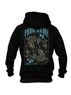Pride or Die PRIDE or DiE Kapuzenpullover Sweater SURVIVAL OF THE FITTEST Schwarz