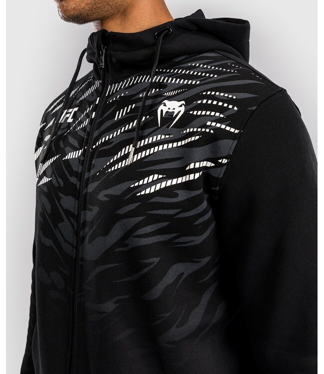 UFC Fusion by Venum Heren Replica Zip Hoodie Zwart