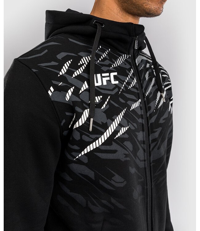 UFC UFC Fusion by Venum Heren Replica Zip Hoodie Zwart