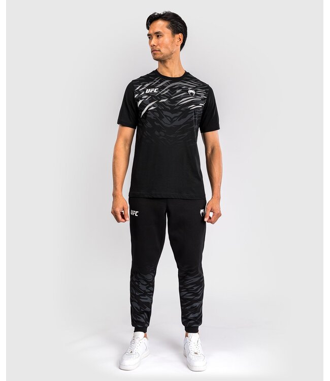 UFC Fusion Venum Replica T-Shirt Schwarz Weiß