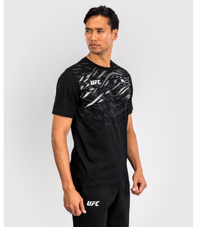 UFC Fusion Venum Replica T-Shirt Schwarz Weiß