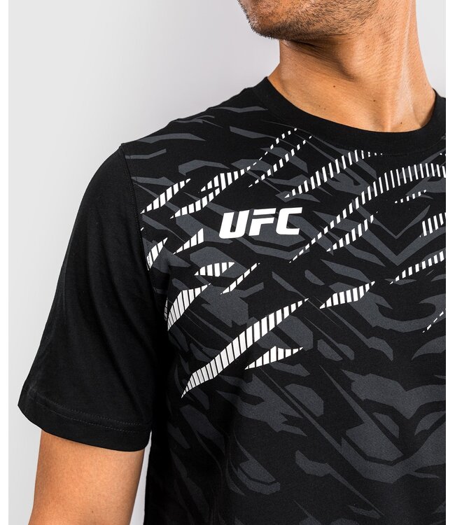 UFC Fusion Venum Replica Short Sleeve T-Shirt Black White