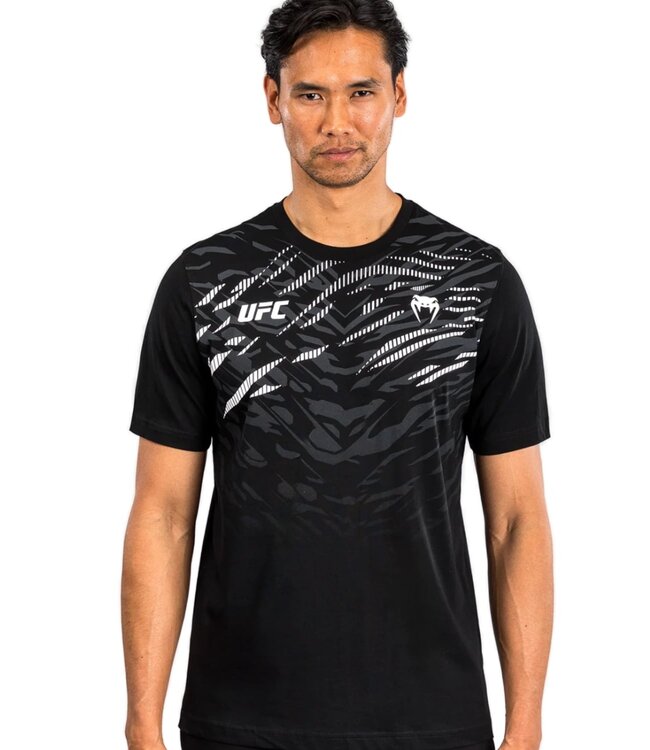 UFC UFC Fusion Venum Replica T-Shirt Zwart Wit