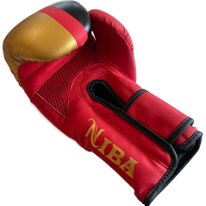 Torque PunchR™ Face Boxhandschuhe Rot Schwarz Gold