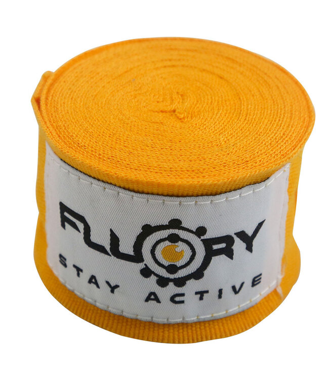 Fluory Boxbandagen Bandagen Orange 500 cm pro Paar
