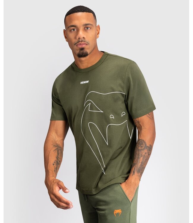 Venum Venum Giant Connect T-Shirt Baumwolle Armeegrün