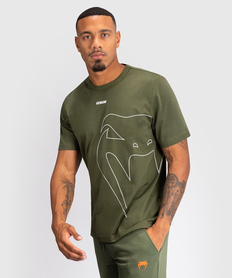 Venum Venum Giant Connect T-Shirt Baumwolle Armeegrün