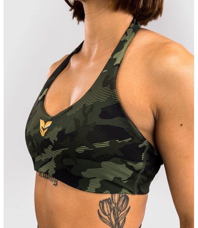 Venum x Sophia Rose Dames Sportbeha Forest Camo