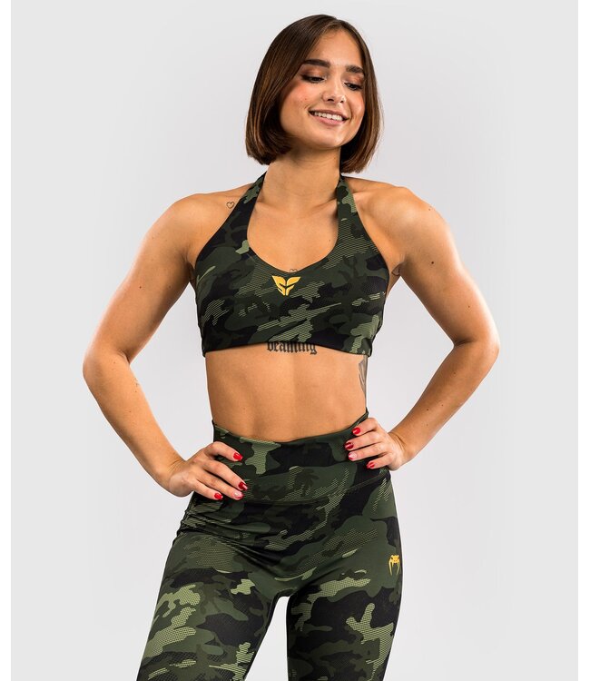 Venum x Sophia Rose Damen Sport-BH Forest Camo