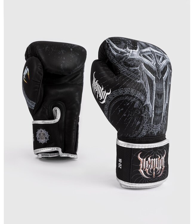 Venum Gladiator 5.0 Boxing Gloves Black Silver
