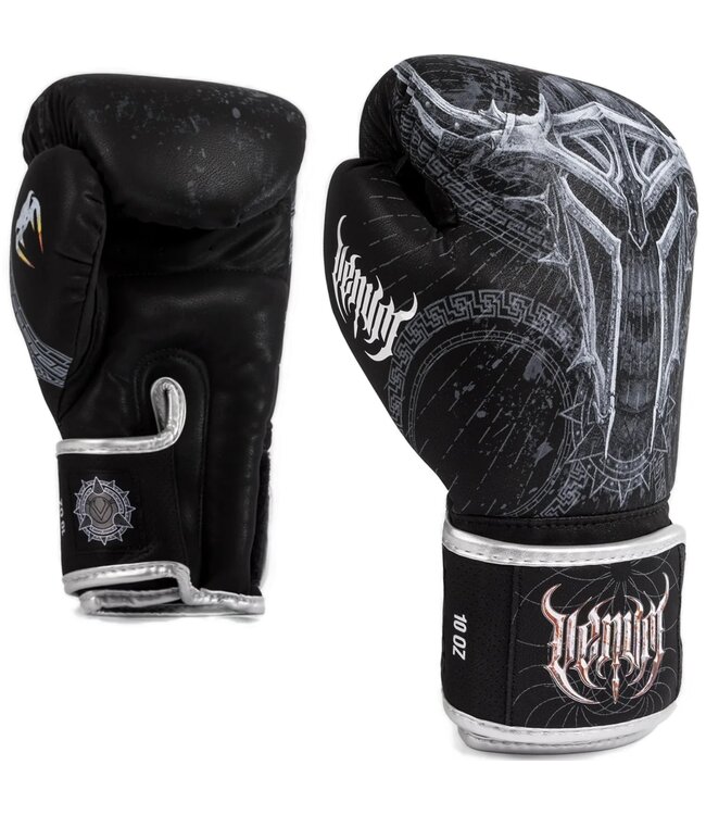 Venum Venum Gladiator 5.0 Boxhandschuhe Schwarz Silber
