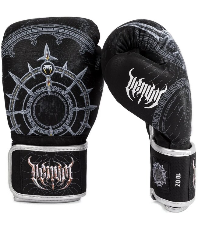 Venum Gladiator 5.0 Bokshandschoenen Zwart Zilver