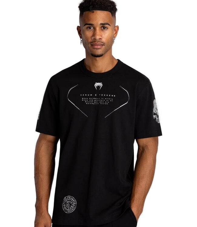 Venum Venum x Tekken 8 Paul Phoenix T-Shirt Cotton Black