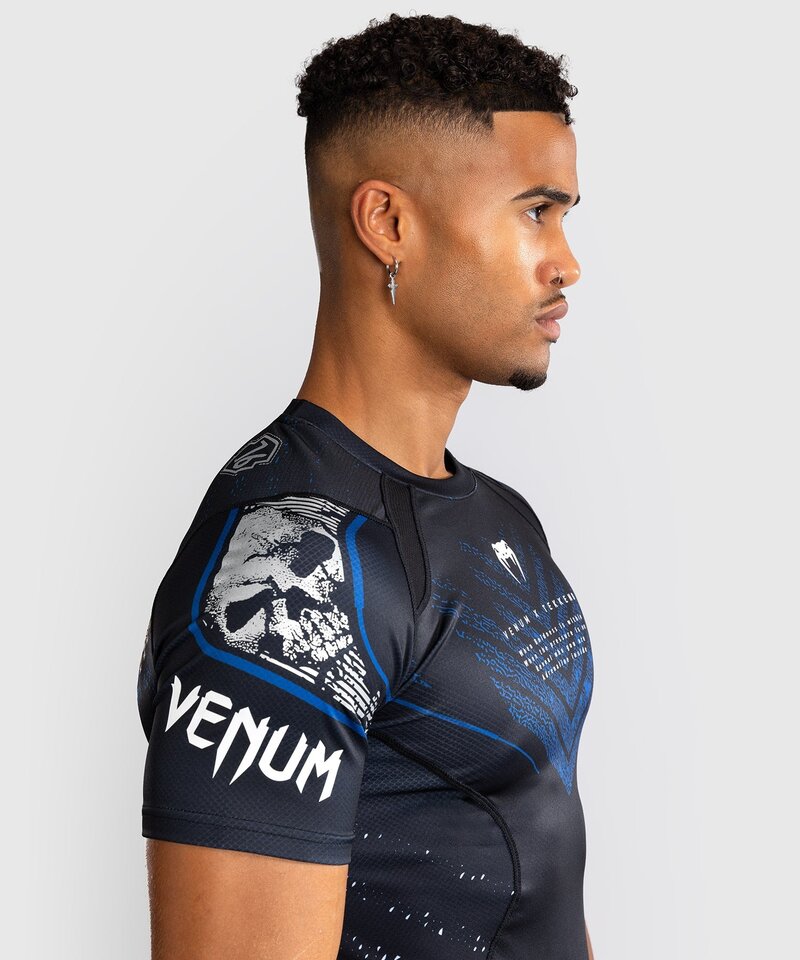 Venum Venum x Tekken 8 Paul Phoenix Rashguard Zwart Blauw