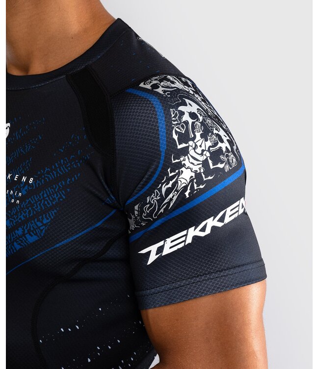 Venum Venum x Tekken 8 Paul Phoenix Rashguard Schwarz Blau