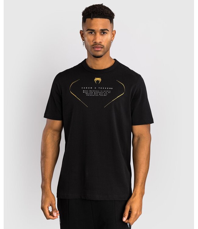 Venum Venum x Tekken 8 Marshall Law T-shirt Zwart Rood Goud