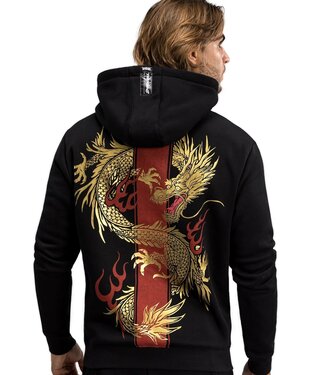 Venum Venum x Tekken 8 Marshall Law Hoodie Black Red Gold
