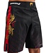 Venum x Tekken 8 Marshall Law Fightshorts Zwart Rood Goud