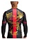 Venum Venum x Tekken 8 Marshall Law Rashguard L/A Schwarz Rot Gold