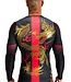 Venum x Tekken 8 Marshall Law Rashguard L/S Zwart Rood Goud