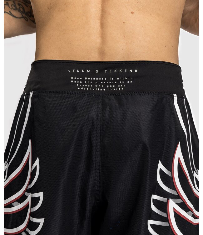 Venum Venum x Tekken 8 Jin Kazama Kampfshorts Blau Schwarz Weiß