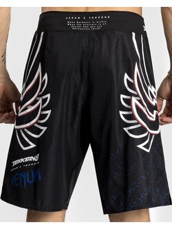 Venum Venum x Tekken 8 Jin Kazama Kampfshorts Blau Schwarz Weiß