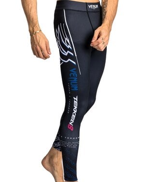 Venum Venum x Tekken 8 Jin Kazama Sports Leggings Spats Blue Black White