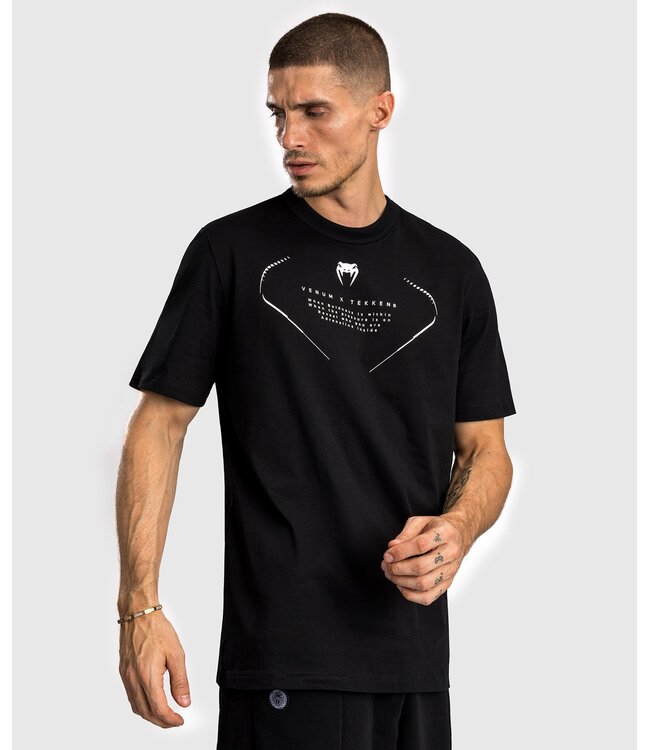 Venum x Tekken 8 Jin Kazama T-Shirt Black White